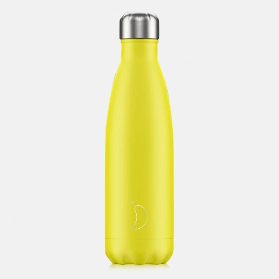 Εκπτωση 👍 Chilly's Bottles Neon Yellow Μπουκάλι Θερμός 500ml YELLOW 🧨 3 Εκπτωση 👍 Chilly's Bottles Neon Yellow Μπουκάλι Θερμός 500ml YELLOW 🧨