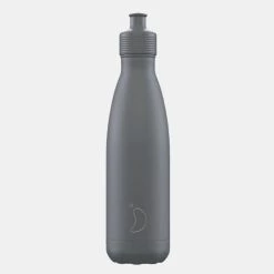 ΧΟΝΔΡΙΚΟ ΕΜΠΟΡΙΟ ⌛ Chilly's Sports Μπουκάλι Θερμός 500 Ml Grey 🤩