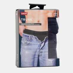 ΧΟΝΔΡΙΚΟ ΕΜΠΟΡΙΟ 🛒 Εσώρουχα Levi's Premium 3-Pack Ανδρικά Μποξεράκια NAVY 🤩 -chilly-s Εκπτώσεις levi s men premium trunk 3p 3