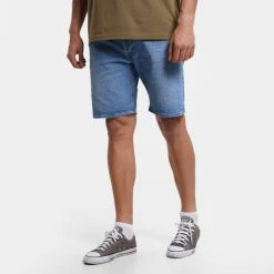 Εξοδος 🎉 Levi's Τζιν Σορτς/Βερμούδες Levis 501 Hemmed Short 9' Ανδρικό Σορτς MED INDIGO - FLAT FINISH 👏 -chilly-s Εκπτώσεις levis 501 hemmed short 9 mountain carv 3