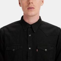 Καλύτερες κριτικές για ⌛ Levi's Πουκάμισα Levis Barstow Western Standard Denim Ανδρικό Πουκάμισο BLACKS ⭐ -chilly-s Εκπτώσεις levis barstow western standard marbl 2