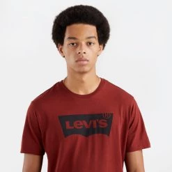 Εξοδος 🤩 Levi's T-Shirts | Μπλούζα κοντό μανίκι Levis Graphic Crewneck Ανδρικό T-shirt BLACKS 🌟 -chilly-s Εκπτώσεις levis graphic crewneck tee hm one co 2
