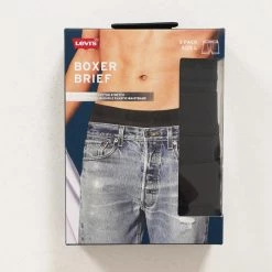 Best Pirce ❤️ Εσώρουχα Levi's Premium 3-Pack Ανδρικά Boxer Black ⭐ -chilly-s Εκπτώσεις levis men premium boxer brief 3p 21