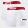 Κουπόνι 🎁 Εσώρουχα Levi's Solid Basic 2-Pack Ανδρικά Μποξεράκια White / White 🤩