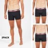 Η καλύτερη συμφωνία 🤩 Εσώρουχα Levi's Men's 2-Pack Vintage Stripe Ανδρικά Εσώρουχα BLACK ⭐ -chilly-s Εκπτώσεις levis men sprtswr logo boxer brief 2p
