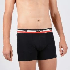 Το φθηνότερο ⭐ Εσώρουχα Levi's Sportswear Logo Men's 2-Pack Boxer Brief Black / Grey Melange 🎉 -chilly-s Εκπτώσεις levis men sprtswr logo boxer brief 2p 9