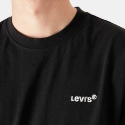 Κουπόνι 🌟 T-Shirts | Μπλούζα κοντό μανίκι Levi's Red Tab Vintage Ανδρικό T-shirt BLACKS ✔️ -chilly-s Εκπτώσεις levis red tab vintage tee mineral black 2