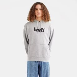 Κουπόνι 🥰 Levi's Μπλούζες με Κουκούλα Levi’s Ανδρική Μπλούζα με Κουκούλα GREYS 🧨
