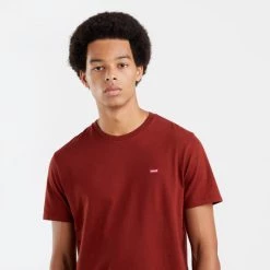 ΧΟΝΔΡΙΚΟ ΕΜΠΟΡΙΟ 🧨 T-Shirts | Μπλούζα κοντό μανίκι Levi's Original Housemark Ανδρικό T-Shirt REDS 👍 -chilly-s Εκπτώσεις levis ss original hm tee fired brick 2