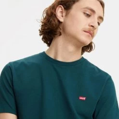 Προϋπολογισμός ⌛ T-Shirts | Μπλούζα κοντό μανίκι Levi's Original Housemark Ανδρικό T-Shirt GREENS 🤩 -chilly-s Εκπτώσεις levis ss original hm tee ponderosa p 2