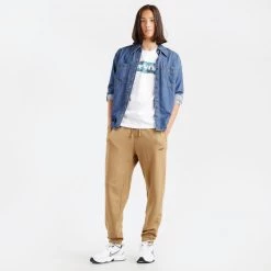 Εξοδος 💯 Levi's T-Shirts | Μπλούζα κοντό μανίκι Levis Relaxed Fit Ανδρικό T-shirt NEUTRALS 🤩 -chilly-s Εκπτώσεις levis ss relaxed fit tee bw earth wh 3