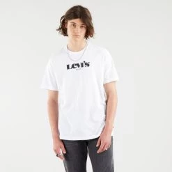 Best Pirce ✔️ Levi's T-Shirts | Μπλούζα κοντό μανίκι Levis Relaxed Fit Ανδρική Μπλούζα NEUTRALS ⌛