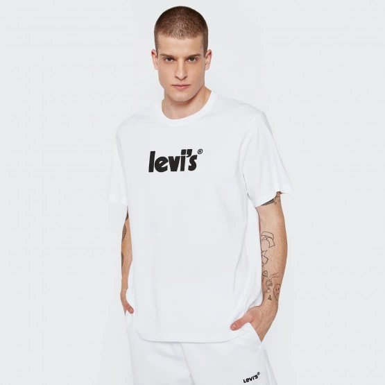 Εκπτωση ✔️ Levi's T-Shirts | Μπλούζα κοντό μανίκι Levis Poster Logo Ανδρικό T-shirt NEUTRALS 😍 3 Εκπτωση ✔️ Levi's T-Shirts | Μπλούζα κοντό μανίκι Levis Poster Logo Ανδρικό T-shirt NEUTRALS 😍