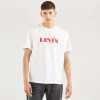 Flash Sale 🎉 Levi's T-Shirts | Μπλούζα κοντό μανίκι Levis Relaxed Fit Ανδρική Μπλούζα NEUTRALS 🌟 -chilly-s Εκπτώσεις levis ss relaxed fit tee ssnl logo m 4