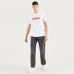 Flash Sale 🎉 Levi's T-Shirts | Μπλούζα κοντό μανίκι Levis Relaxed Fit Ανδρική Μπλούζα NEUTRALS 🌟 -chilly-s Εκπτώσεις levis ss relaxed fit tee ssnl logo m 7