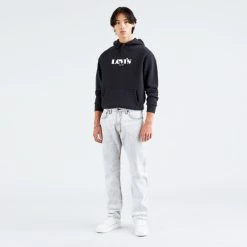 Κουπόνι 😀 Levi's Μπλούζες με Κουκούλα Levi’s Ανδρική Μπλούζα με Κουκούλα BLACKS 🌟 -chilly-s Εκπτώσεις levis t2 relaxed graphic po mv logo po caviar 3