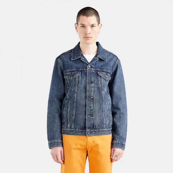 Προϋπολογισμός 🧨 Denim Jackets Levi's The Trucker Ανδρικό Denim Jacket DARK INDIGO - WORN IN 🧨 3 Προϋπολογισμός 🧨 Denim Jackets Levi's The Trucker Ανδρικό Denim Jacket DARK INDIGO - WORN IN 🧨