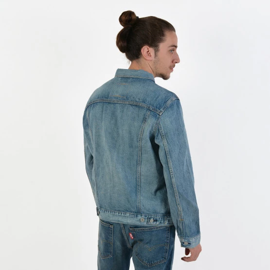 Τοπ 10 🔥 Denim Jackets Levi's The Trucker Ανδρικό Denim Jacket LIGHT INDIGO - WORN IN 😍 4 Τοπ 10 🔥 Denim Jackets Levi's The Trucker Ανδρικό Denim Jacket LIGHT INDIGO - WORN IN 😍 - Image 2