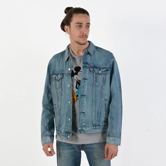 Τοπ 10 🔥 Denim Jackets Levi's The Trucker Ανδρικό Denim Jacket LIGHT INDIGO - WORN IN 😍 3 Τοπ 10 🔥 Denim Jackets Levi's The Trucker Ανδρικό Denim Jacket LIGHT INDIGO - WORN IN 😍